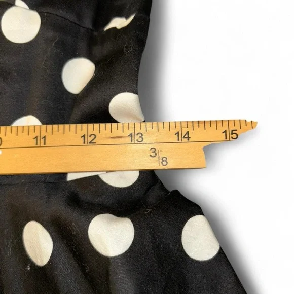 Modcloth IXIA polka dot Traveling Cupcake Dress SZ M - Picture 7 of 8